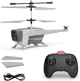 Wennzy Helicóptero de controle remoto 2.5CH Drone de controle remoto Giroscópio Estabilização de prevenção de obstáculos Direção Brinquedo presente para meninos meninas adultos