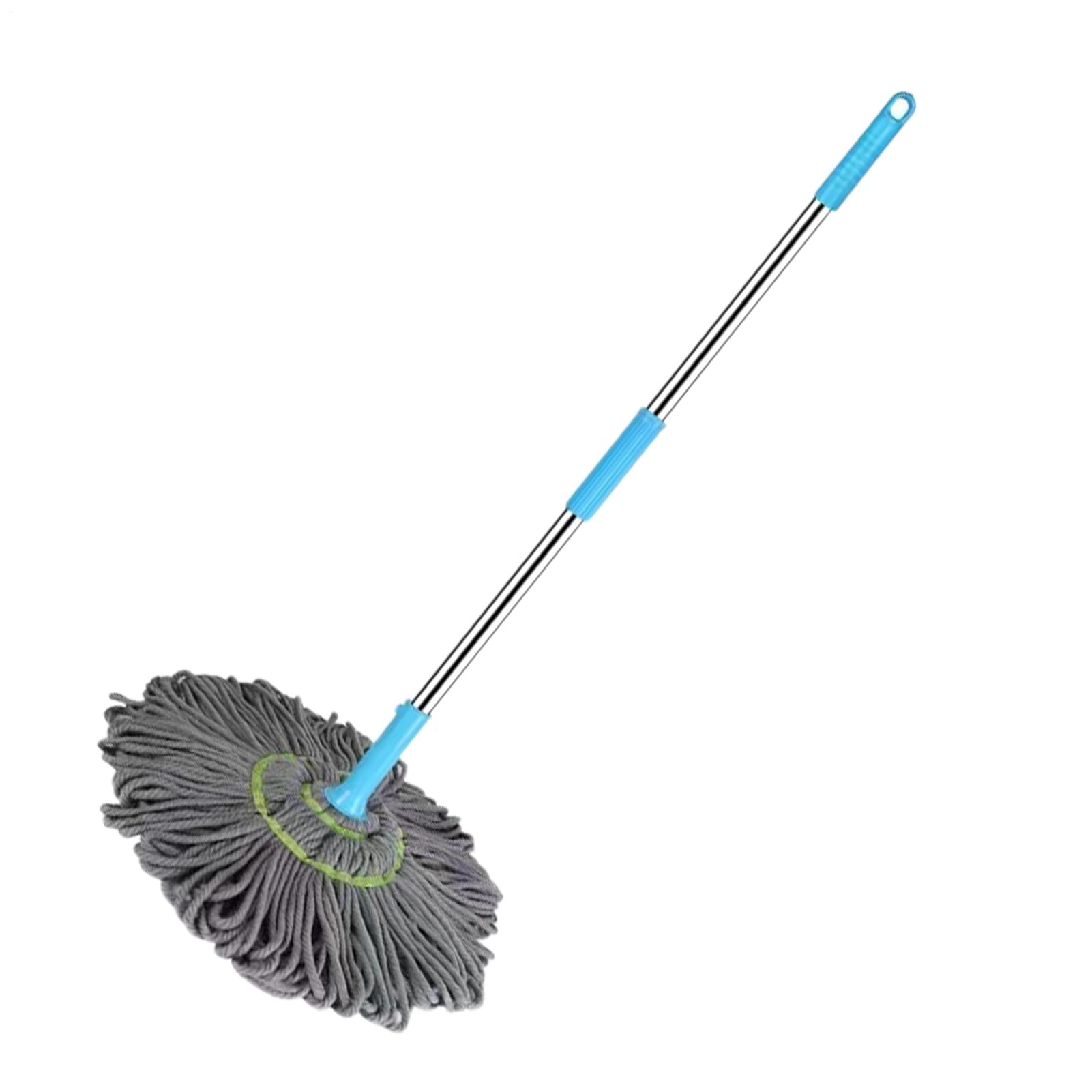 Outil de nettoyage de vitres télescopique avec tissu en fibre de coton
