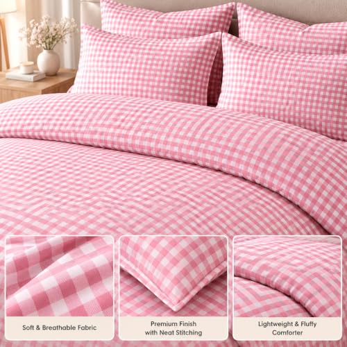 Image of 4-Piece Comforter Set with Bedsheet & Pillow Covers, Double Bed, Microfiber