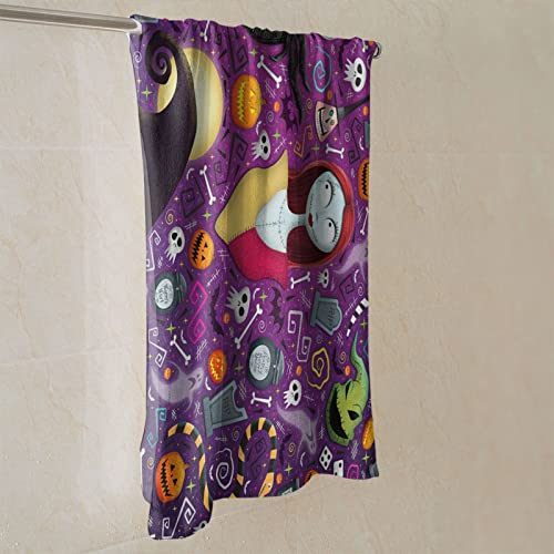 Jack Skellington Towels,Ultra Soft Highly Absorbent Bathroom Towel For Hotel Washcloth For Kitchen/Home/Beach/Yoga 27.5 X 16 Inches #TOP5