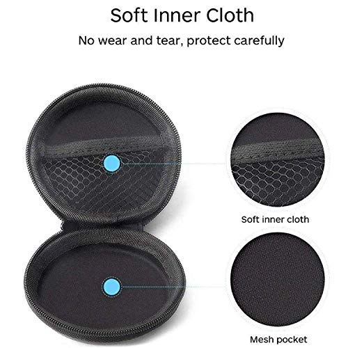 Image of Planetoid Lapel Microphone Omnidirectional Coller Mic with Carrying Pouch for Recording with Clip-on for Bloggers and Vloggers-(1 Meter, Black)
