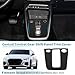 TUCKBOLD Car Center Console Gear Shift Panel Frame Cover Trim for Audi A3 8Y S3 RS3 Sportback 2021-2025 Central Control Gear Shift Panel Trim Cover (Carbon Fiber Black)