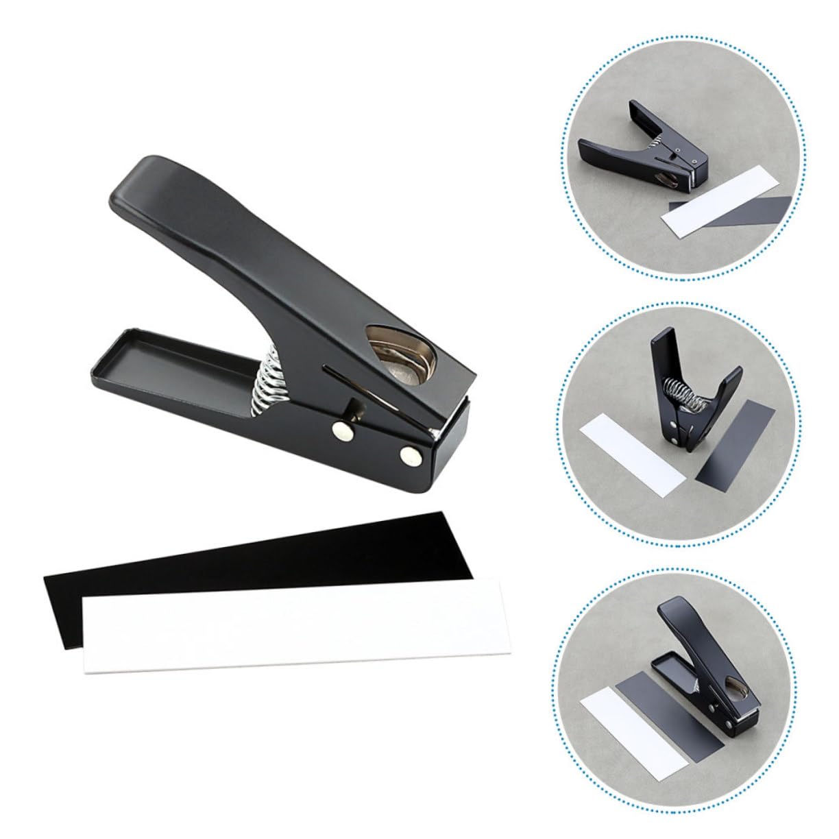 SUPVOX Punzonatrice Per Plettri Chitarra Kit Punzonatura Liutaio Strumento Costruzione Chitarre Accessori Fai Da Te Punzone Precisione Taglierina Hobby