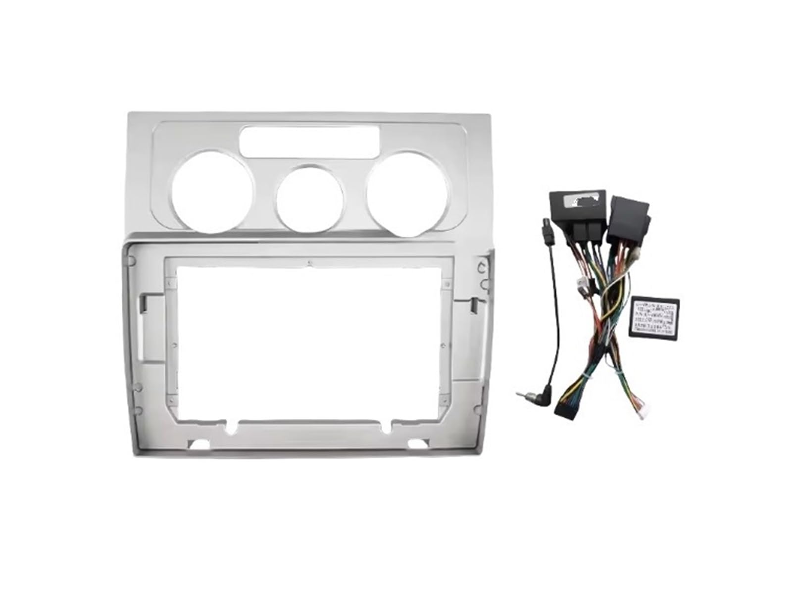 Générique Cadre de façade d'autoradio Adaptateur Fascia Cadre Voiture 10 Pouces Boîte Canbus Kit Panneau Montage Tableau Bord Radio Android pour Touran 04–15 Panneau D’autoradio | Frame A Set
