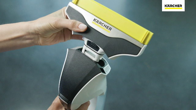 Lavavetri A Batteria Kärcher WV 7 - Autonomia 100 Min - 2 Bocchette - Con Panni E Detergente - Foto 7