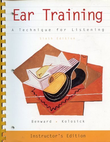 Ear Training: A Technique for Listening Instruc... 0072287713 Book Cover