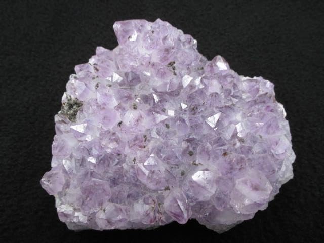 アメジスト クラスター 500g 原石 パワーストーン D