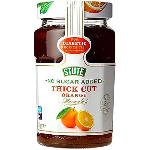 STUTE Diabetic Thick Cut Orange Marmalade 430g (PACK OF 1) Cover