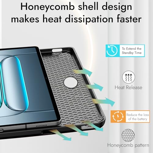 Image of Robustrion Cover for OnePlus Pad Lite 11 inch Cover Case, Folio Flip Cover Case for OnePlus Pad Lite Tablet Cover 11 inch - Eiffel