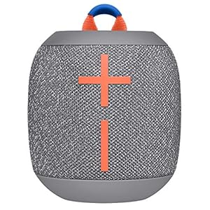 Ultimate Ears Wonderboom 2 Draagbare Bluetooth Luidspreker, 360° Geluid, Waterdicht, Stofdicht, Schokbestendig, 13u Batterijduur – Crushed Ice Grey