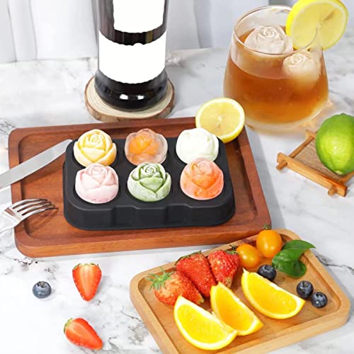 Bandeja de Hielo de Silicona Flexman con 6 Cubos y Tapa miniatura 5