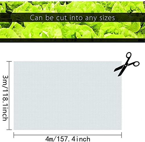 Sunshine smile 3 x 4 m tuinnet, groentennet, plantenbeschermingsnet, beschermingsnet voor tuin, groentetuin, vijvernet, grofmazig, groentebloemen, beschermingsnet, tuin, fijnmazig insectennet - Image 3