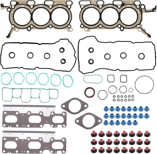 Image of HGS4213 Cylinder Head Gasket Set for 2011-2019 Ford Explorer Edge Flex Taurus Police Interceptor Sedan 3.5L V6 N /A Valve Cover Gasket VS50814R