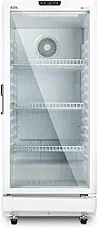 Refrigerador Expositor Vertical Eos 198 Litros Eco Gelo Digital Branco Eev200b 110v