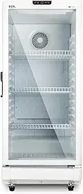 Refrigerador Expositor Vertical Eos 198 Litros Eco Gelo Digital Branco Eev200b 110v