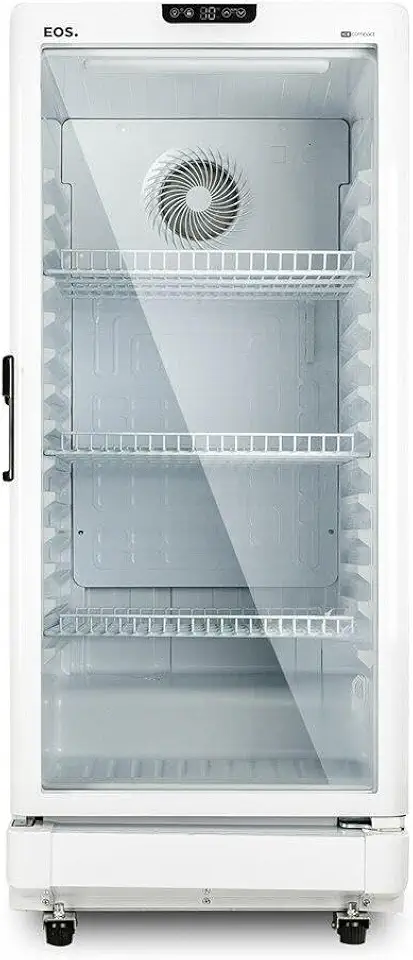 Refrigerador Expositor Vertical Eos 198 Litros Eco Gelo Digital Branco Eev200b 110v