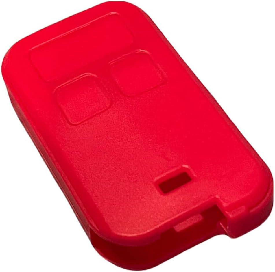 Silicone Protective Cover for LiftMaster 890max & Chamberlain 956EV Key Chain Fob Garage Door & Gate Opener (Red)