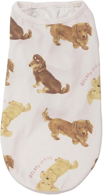 Amazon | [ジェラートピケ キャットアンドドッグ]【CAT&DOG】ダックス