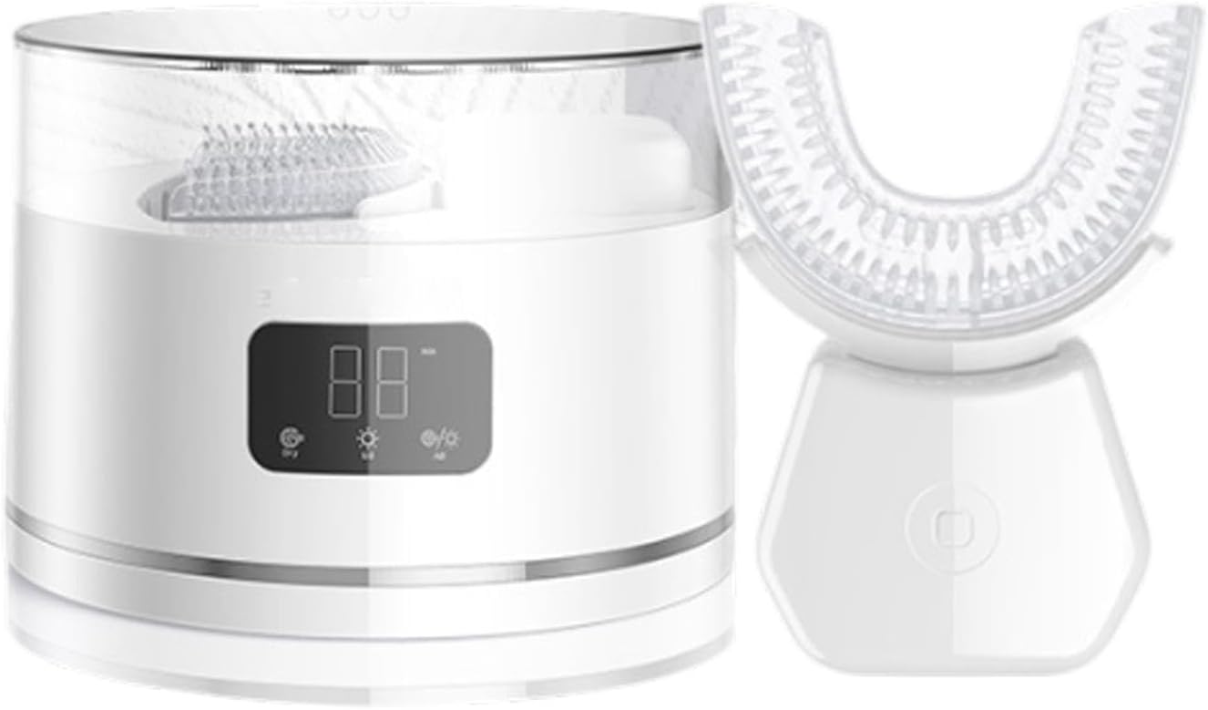VIDECOR Automatic Toothbrush 360 Auto Toothbrush for Adults, Sonic Teeth Whitening Brush & Wireless Charging