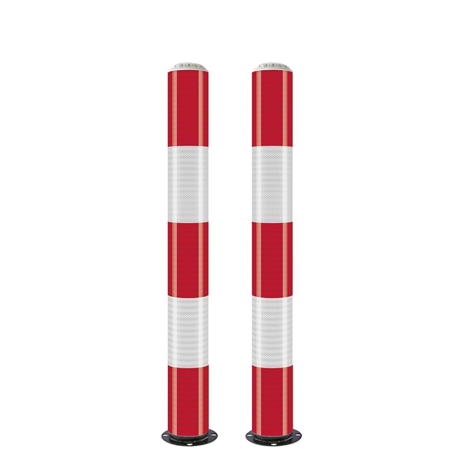Sécurisez vos accès et évitez les accidents avec la borne en acier à feu clignotant LED