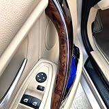 2pcs Carbon Fiber Texture Interior Inner Door Handle Panel Pull Protective Cover Trim For BMW 3 4 Series F30 F35 2012 2013 2014 2015 2016