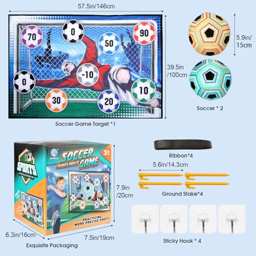 iFunLong Soccer Ball Game Set...