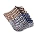 Yingdi No Show Copper Socks for Men and Women - Moisture Wicking and Antimicrobial Pack of 4 Pairs