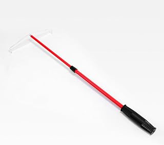 Telescopic Roulette Acrylic Poker Chip Rake, Casino Grade Poker Chip Pusher Poker Chip Collector for Blackjack, Texas Hold'em