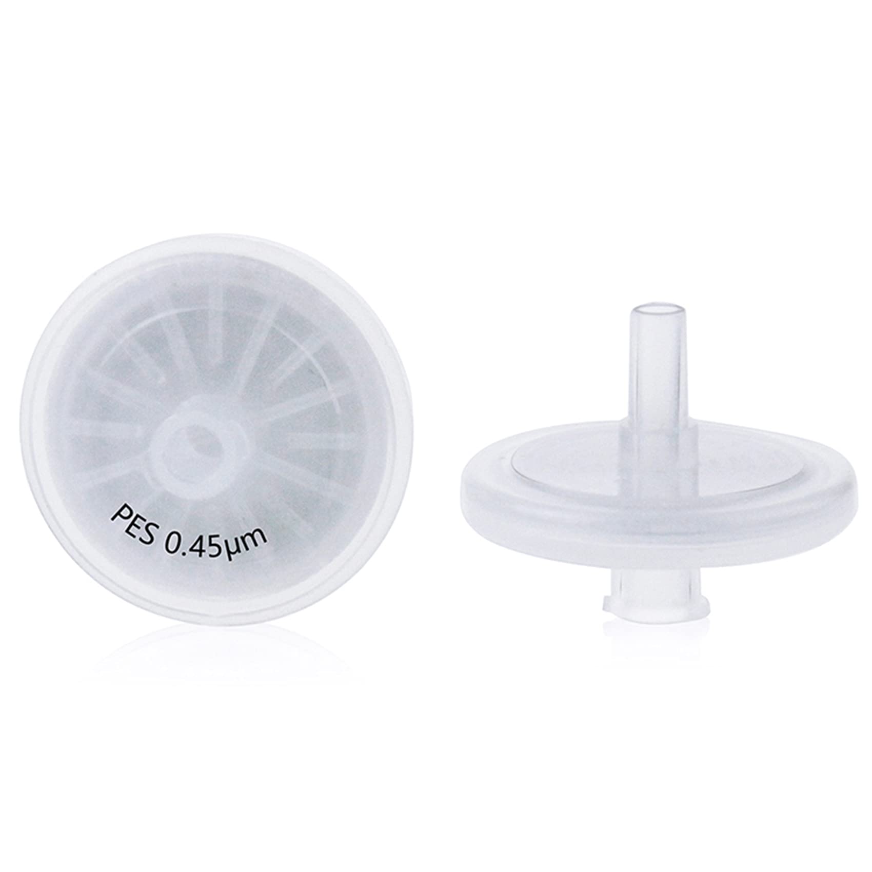 Welded Syringe Filters, PES Membrane 25 mm Diameter 0.45 um Pore Size Filtration Pack of 20 by Labfil-image-32