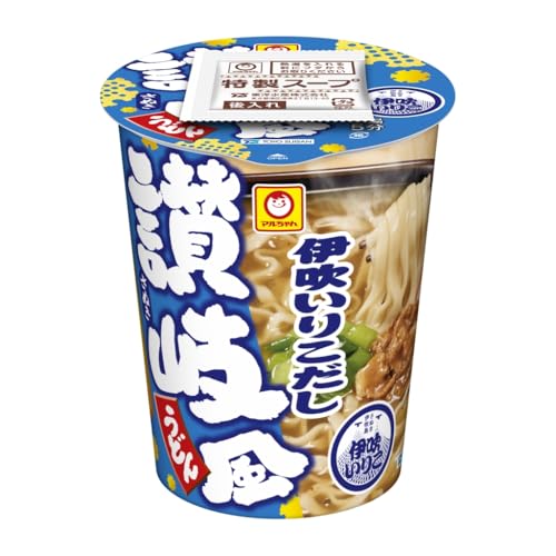 縦型ビッグ 伊吹いりこだし讃岐風うどん 92ｇ×12個のサムネイル