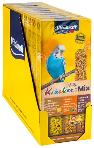 Kräcker Trio Egg/Fruit/Honey, 3pc,Budgie