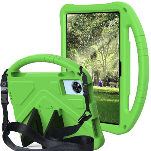 Étui TECLAST P50 11 pouces : protection antichoc en EVA vert avec béquille