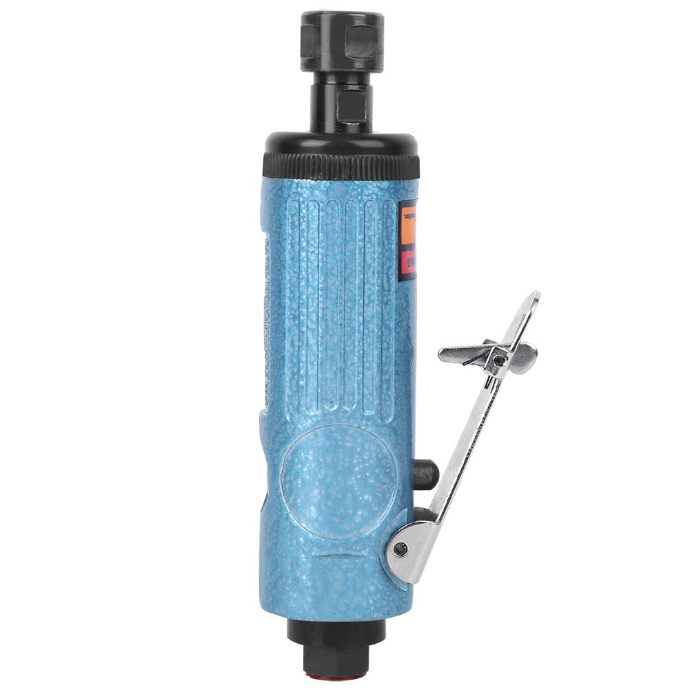 Air Die Grinder Pneumatic Grinding Machine Kit Polishing Cutting Tool Blue for Various and Finishing