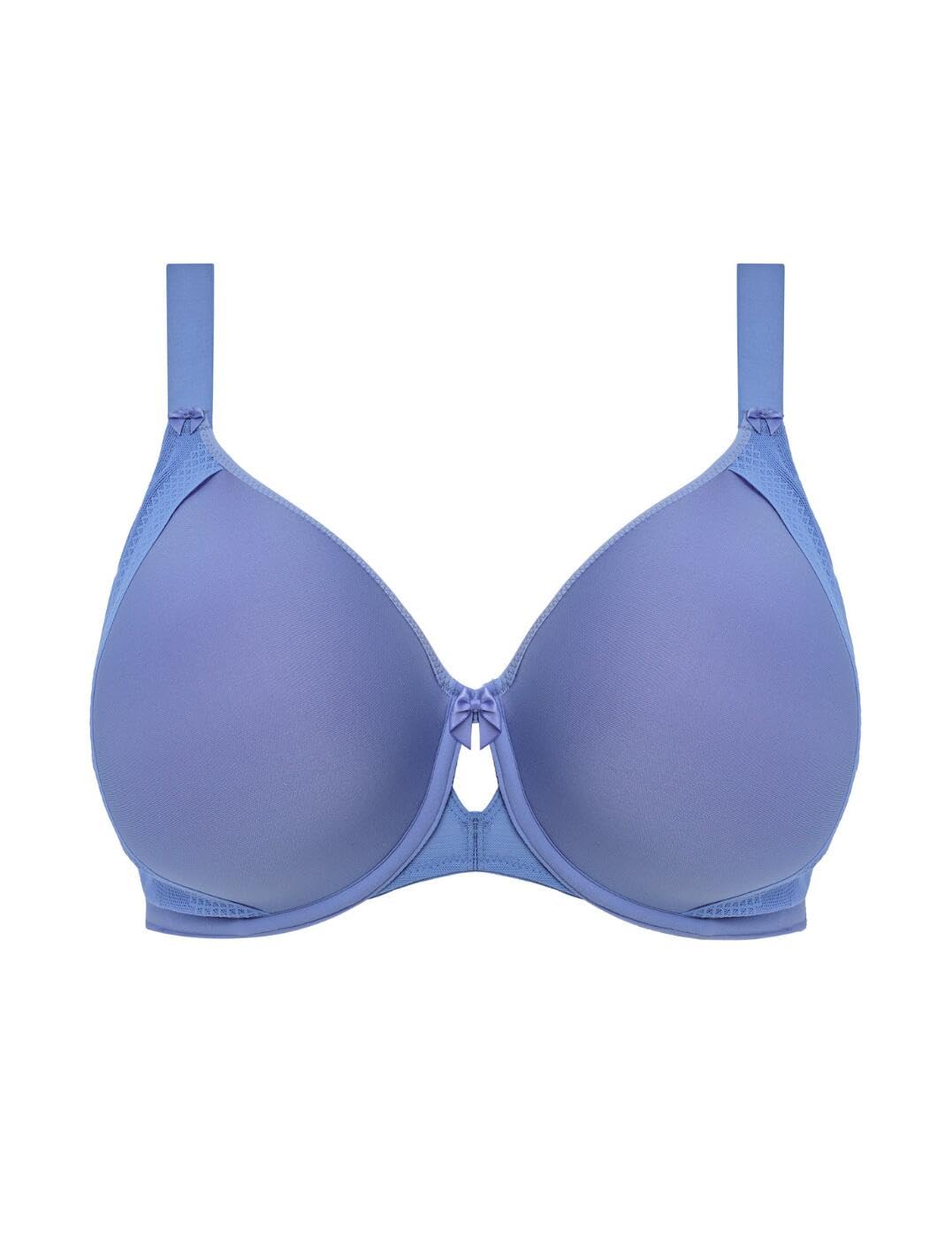 Elomi Damski biustonosz Nerina z fiszbinami formowany Spacer, chaber, 40FF US, Chaber, 90H