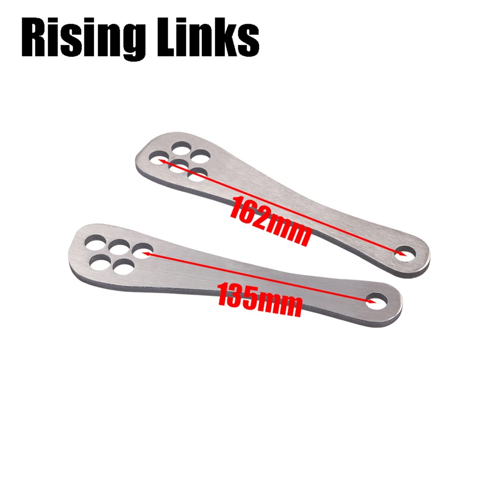 Accessoires de moto liens d'abaissement liaison montante levier de coussin de Suspension de bras arrière, for Ducati, Panigale V4 S V4S V4 Speciale Kit de liaison d'abaissement(Silver Rising Li