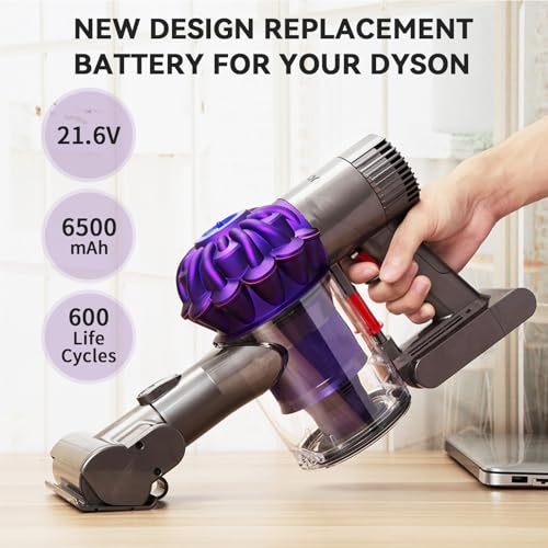 Image of Keenstone 22.2V 6500mAh Upgrade Replacement Battery for Dyson DC35, Compatible with Dyson DC31 DC34 DC35 DC44 DC45 917083-01 Handheld Vacuum Cleaner(Not Applicable to Type B)
