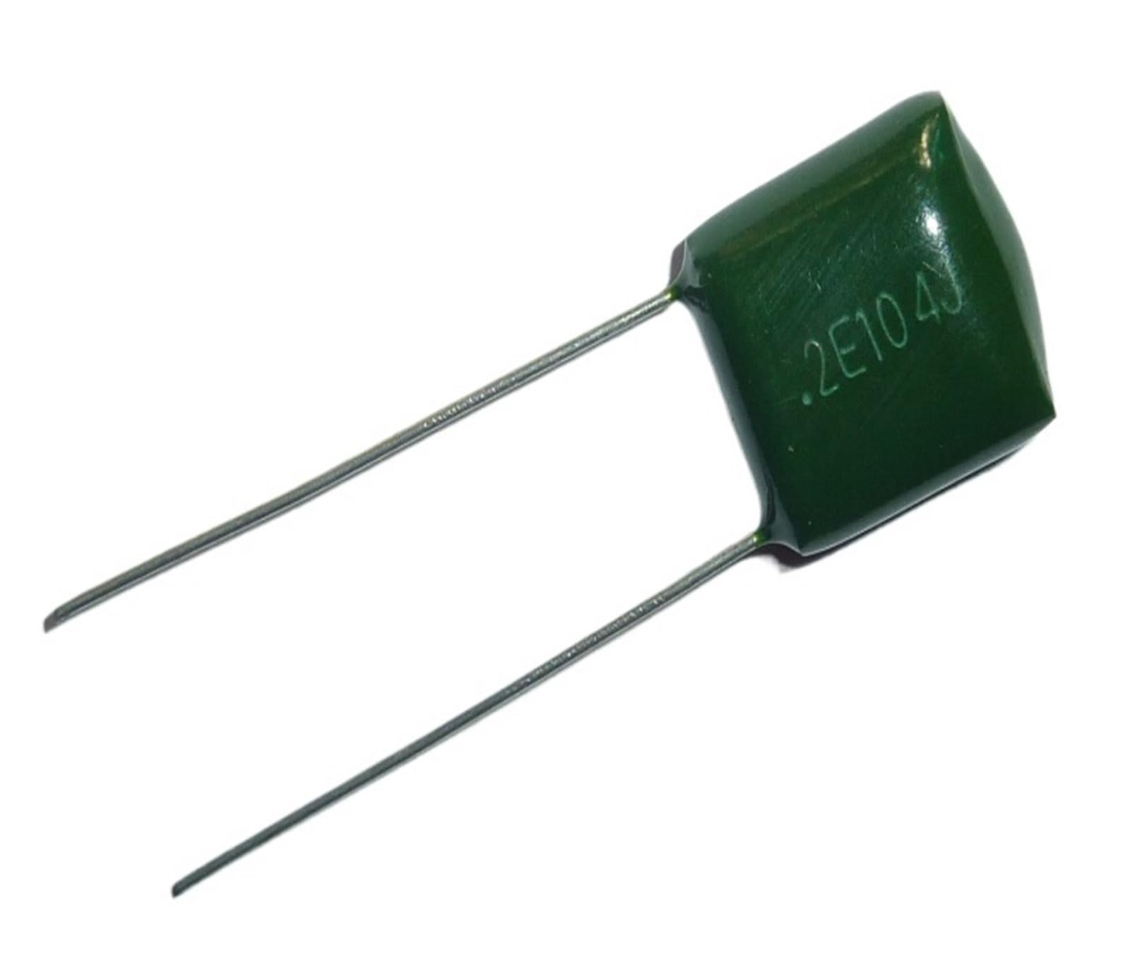 AARTERZZA 100pcs Mylar Film Capacitor 250V 2E104J 0.1uF 100nF 2E104 5% Polyester Film Capacitor