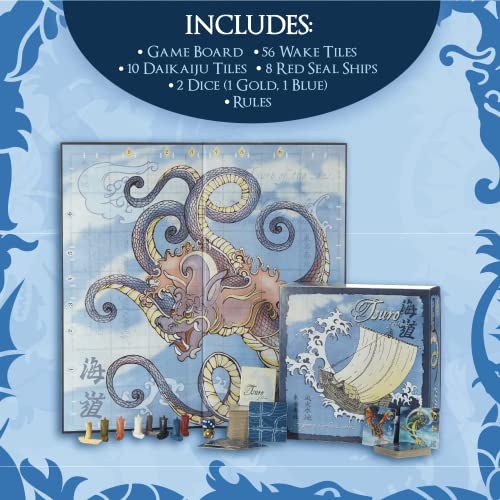 Tsuro of the Seas juego de mesa para 2-8 jugadores miniatura 5