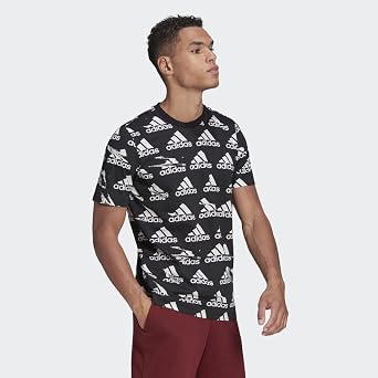 adidas Men's Brand Love T-Shirt, Black