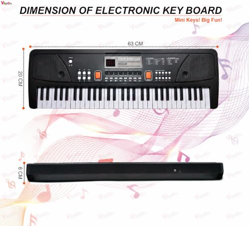VikriDA Portable Electronic Keyboard - Image 4