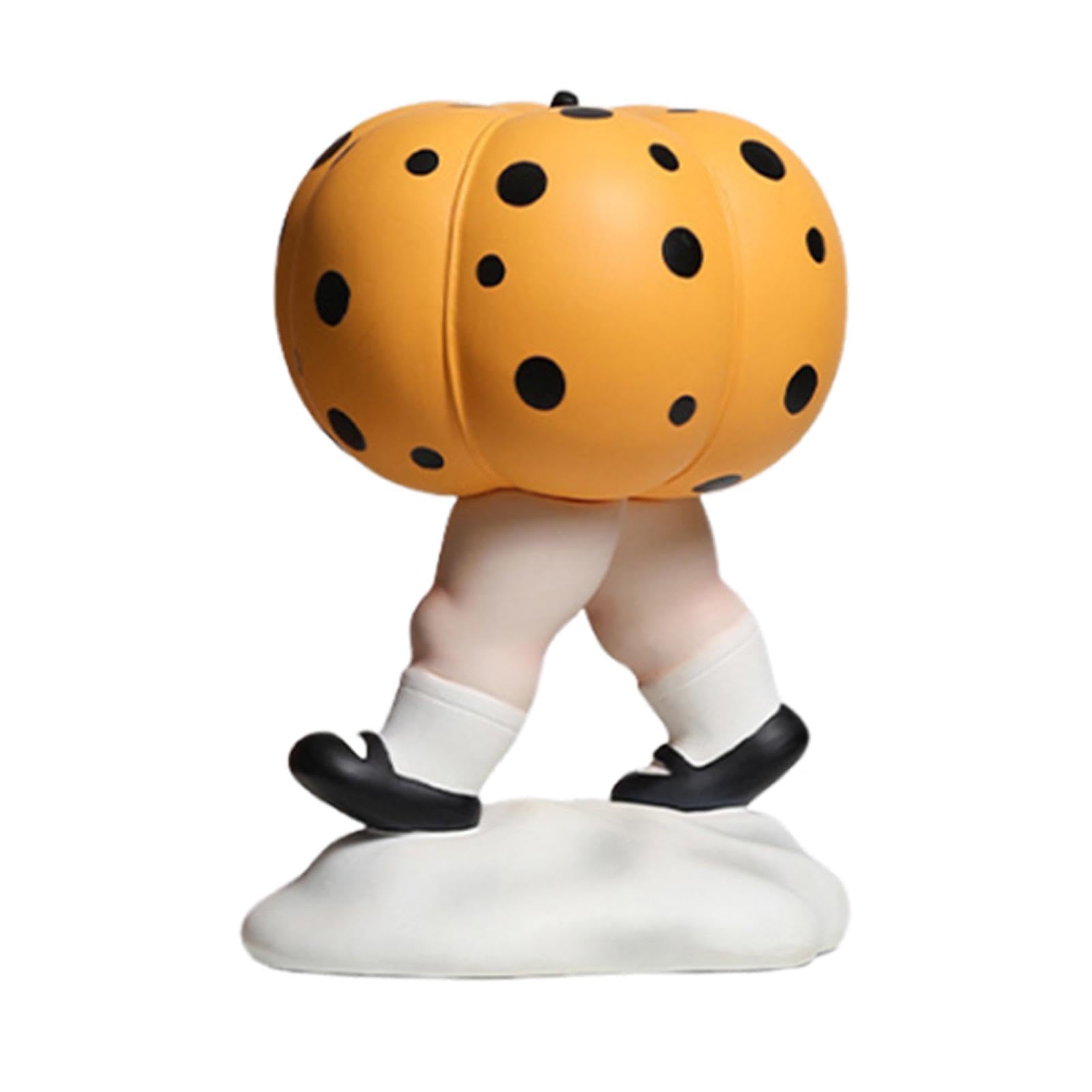 Decoraciones para el hogar y salas de estar: calabaza punteada moderna