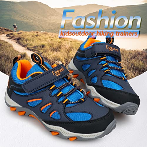 Boys Hiking Shoes Kids Sneakers Outdoor Waterproof Athletic Running Slip Resistant Comfortable (Little/Big Kids)2