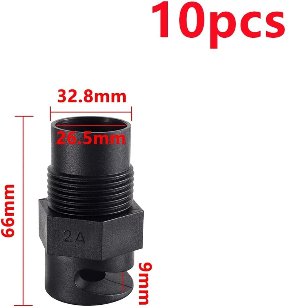 1 Inch Refraction Nozzle Garden Irrigation/Sprinkler Plants Flower Lawn Vegetable Watering 1/10Pcs(10Pcs-9mm)
