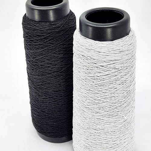 Hilo Elástico para Costura Tex 260 2 Conos Negro 546 yd miniatura 4