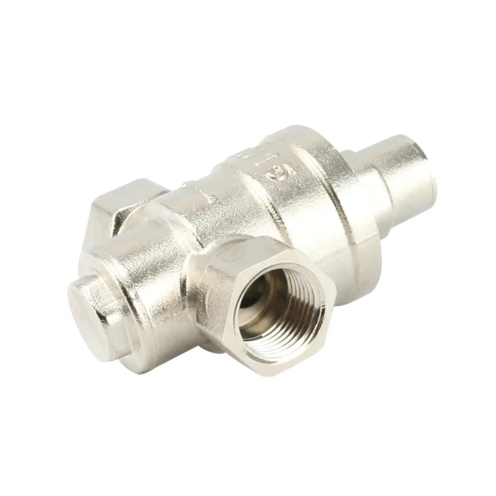 Riduttore di Pressione Regolatore in ottone DN15 DN20 con manometro che mantiene la valvola di riduzione della pressione dell'acqua del rubinetto(DN20 with gauge)