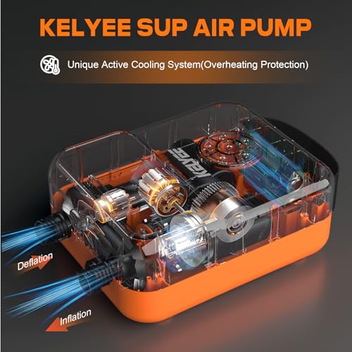 Kelyee 20PSI Cordless SUP Air Pump