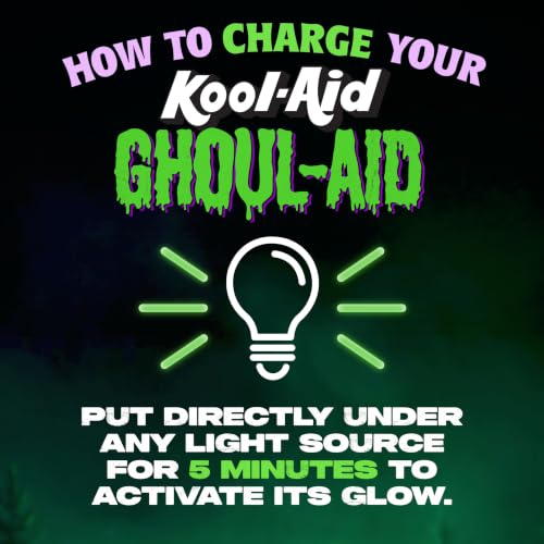 Kool-Aid Ghoul-Aid Drink, 10 Pouches Zom-Berry Flavor, 6 fl oz - image 9