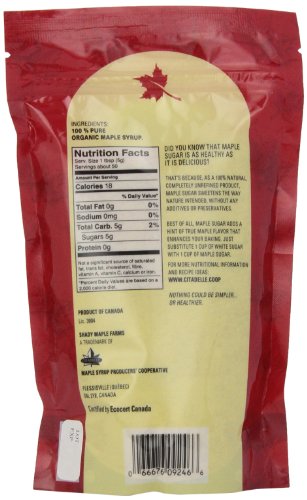 Shady Maple Farms, Pure Maple Sugar, At Least 95% Organic, 8.8 Oz #TOP1