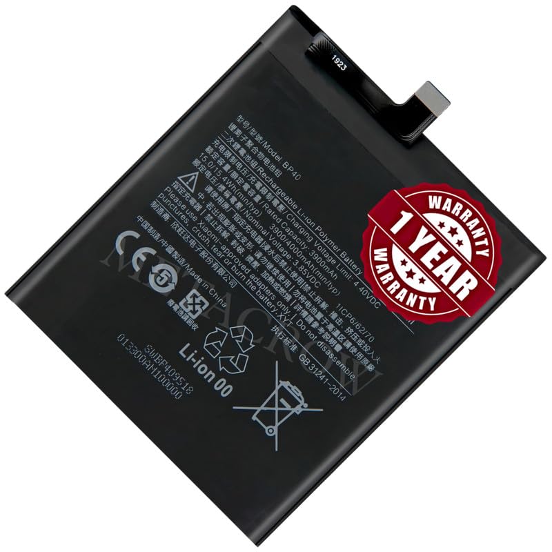Image of Original BP40 Battery Compatible for Xiaomi Redmi K20 Pro | Xiaomi Mi 9T Pro - (4000mAh) - 1 Year Warranty JK1