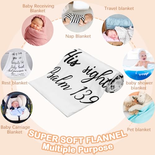 Rtteri RTTERI-WHITE BAPTISM-02 Christian Gift For Baby Plush Baby Blanket thumb #5